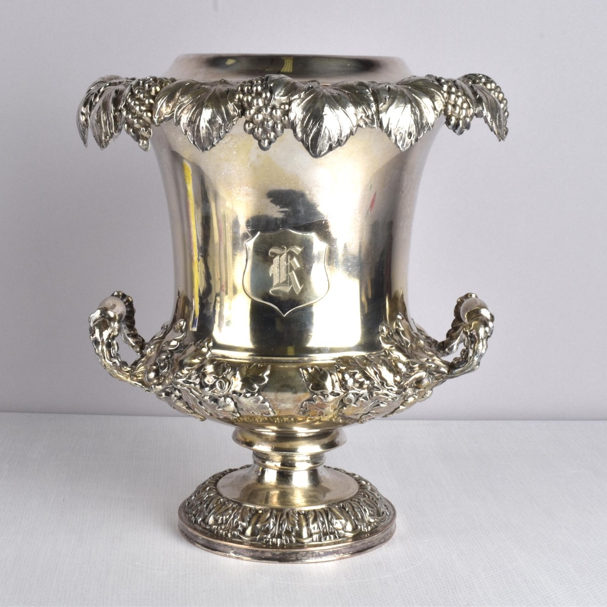 Silver Plated Pedestal Champagne Bucket