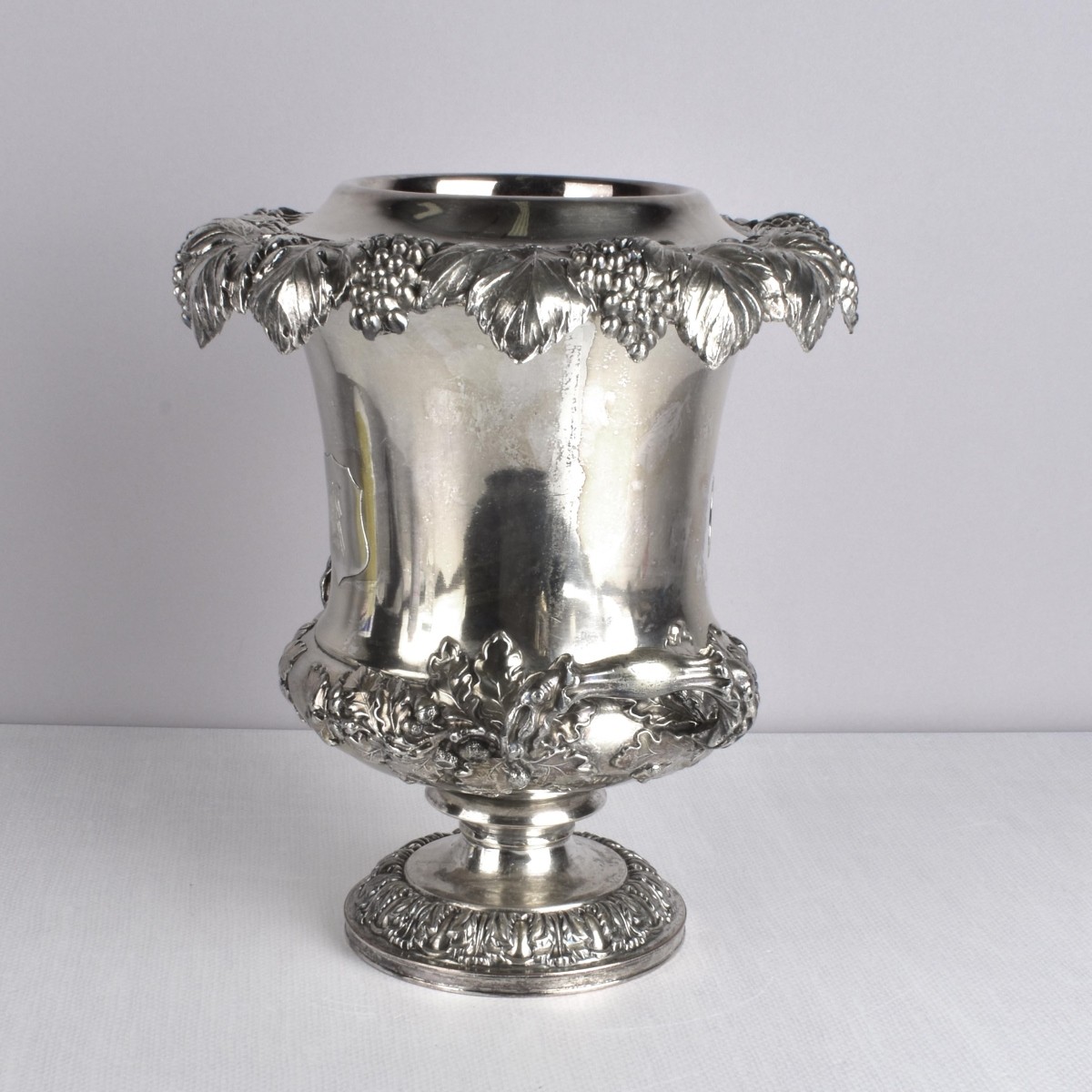 Silver Plated Pedestal Champagne Bucket