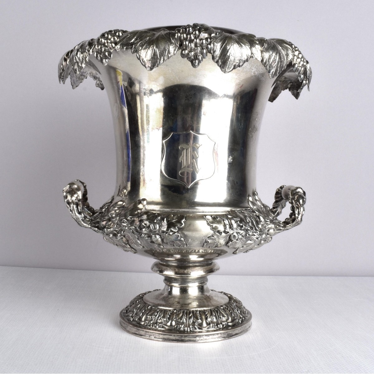 Silver Plated Pedestal Champagne Bucket