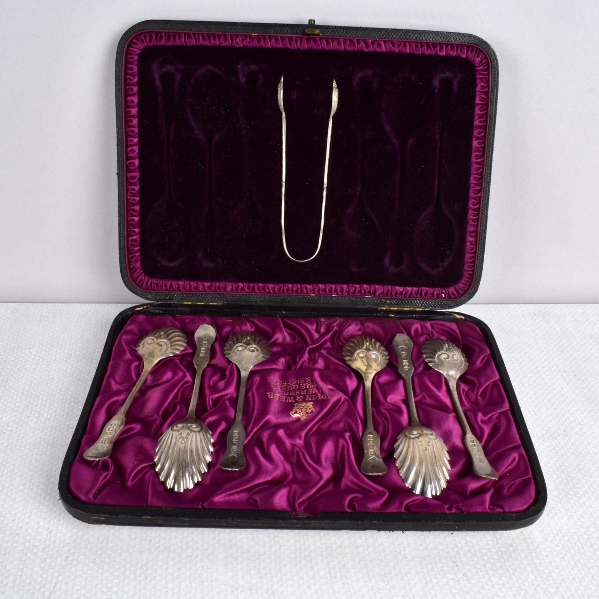 Mappin and Webb Sugar Spoons and Tongs