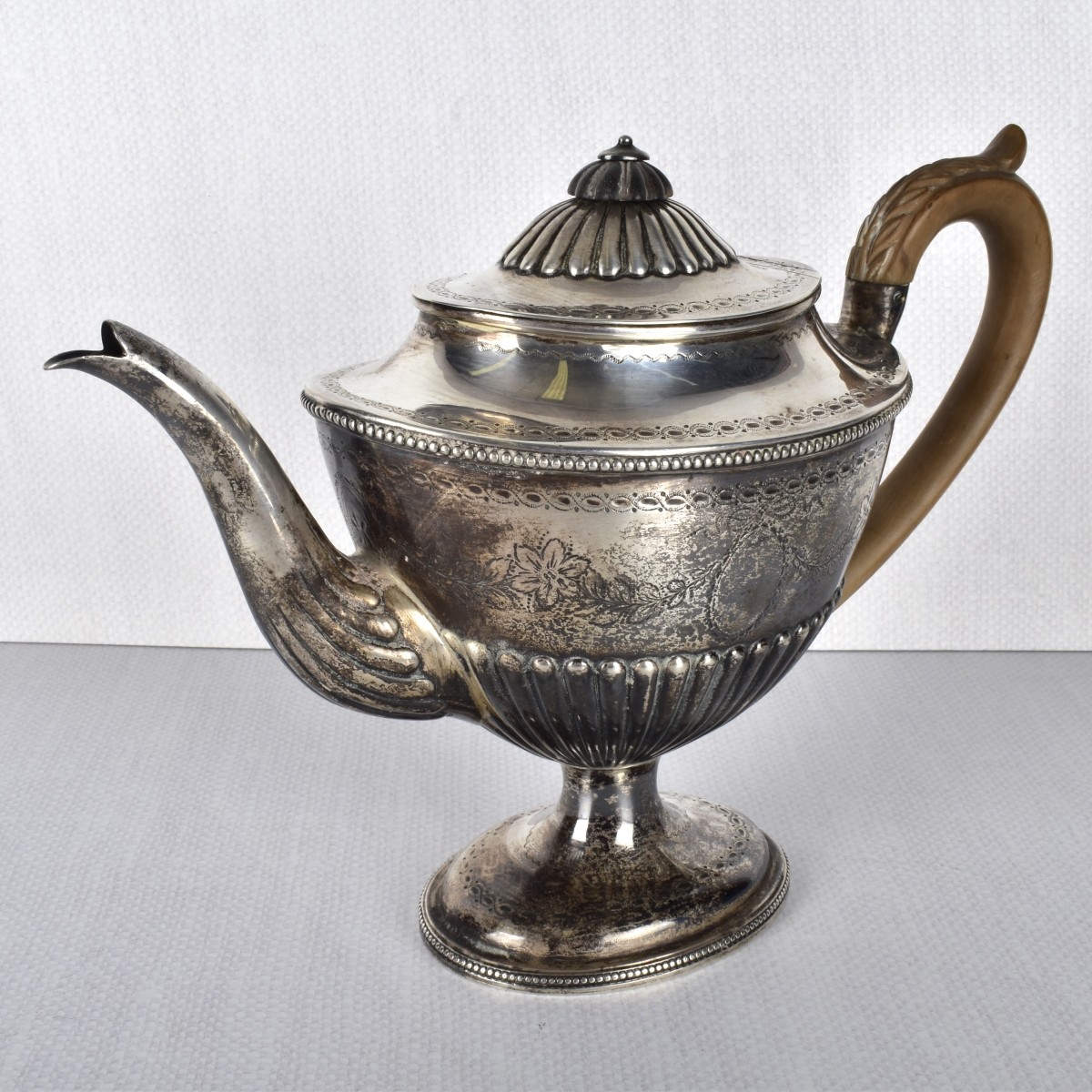 Georgian Sterling Silver Tea Pot