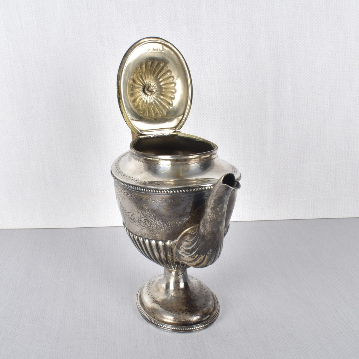 Georgian Sterling Silver Tea Pot