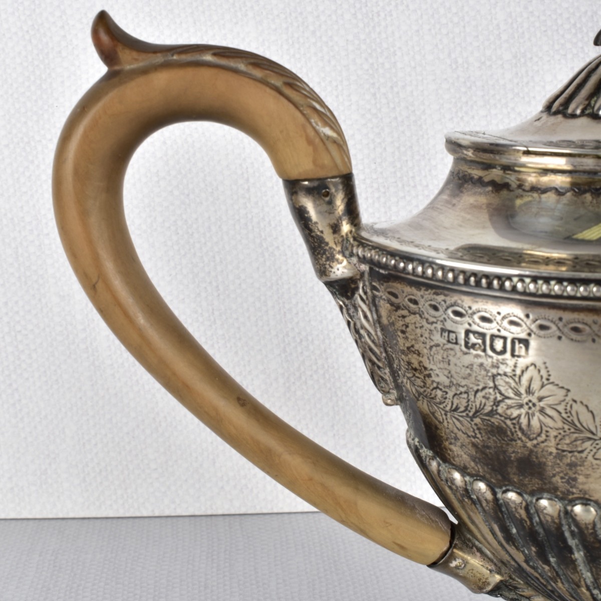 Georgian Sterling Silver Tea Pot