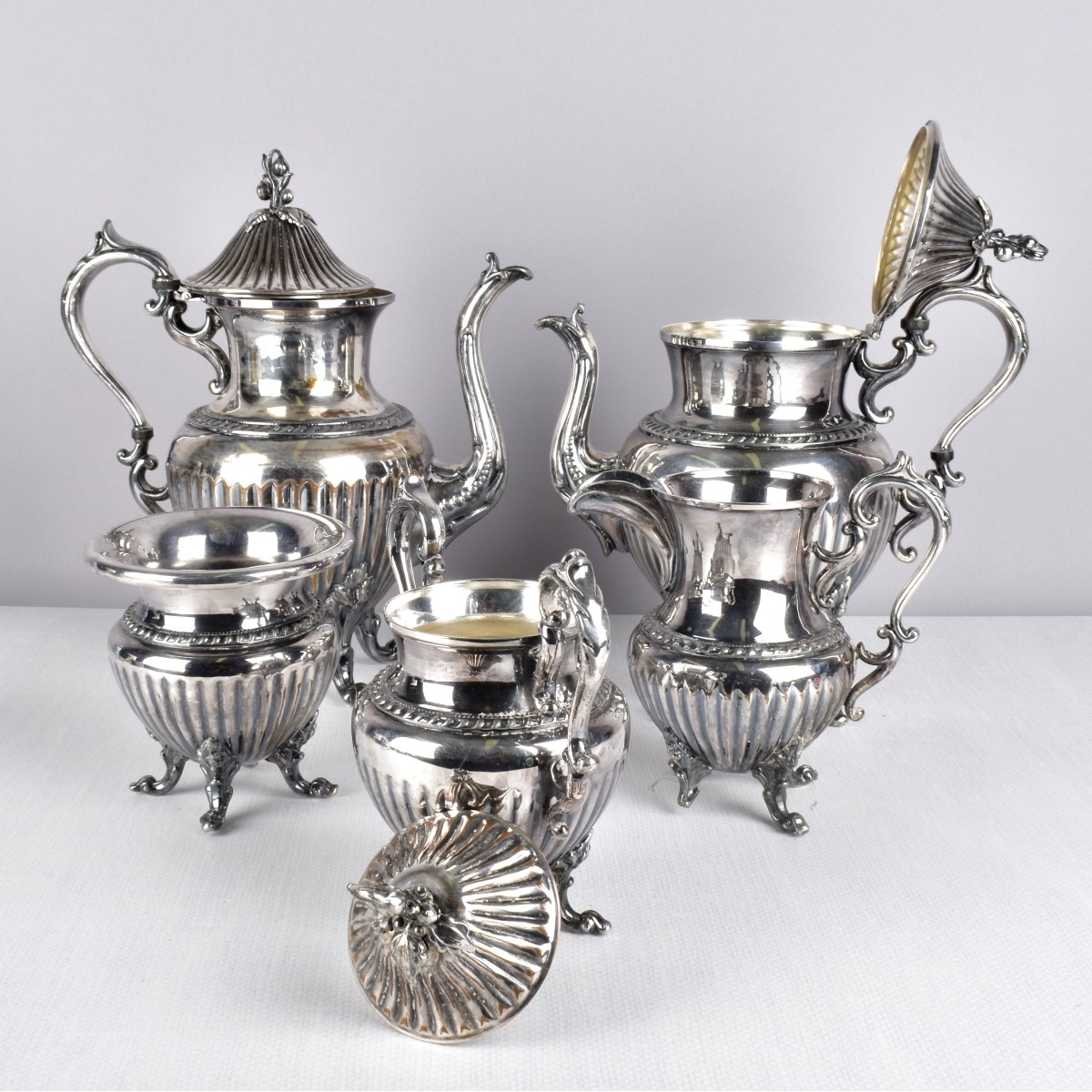 Silver Plate Coffee/Tea Service