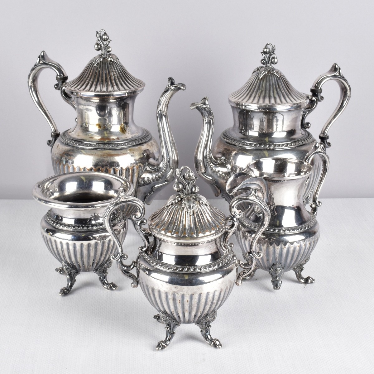 Silver Plate Coffee/Tea Service