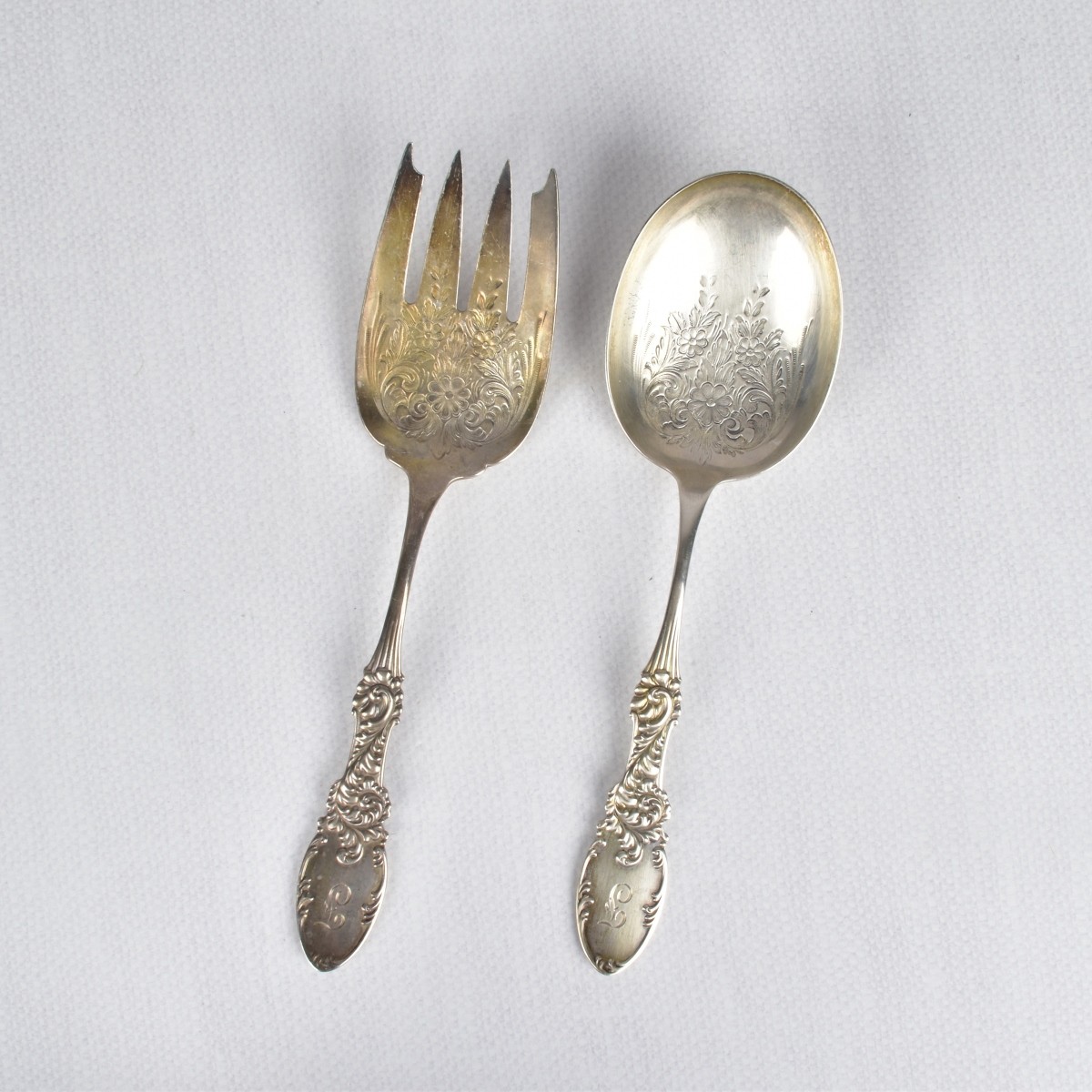 Antique Sterling Silver Serving Pieces