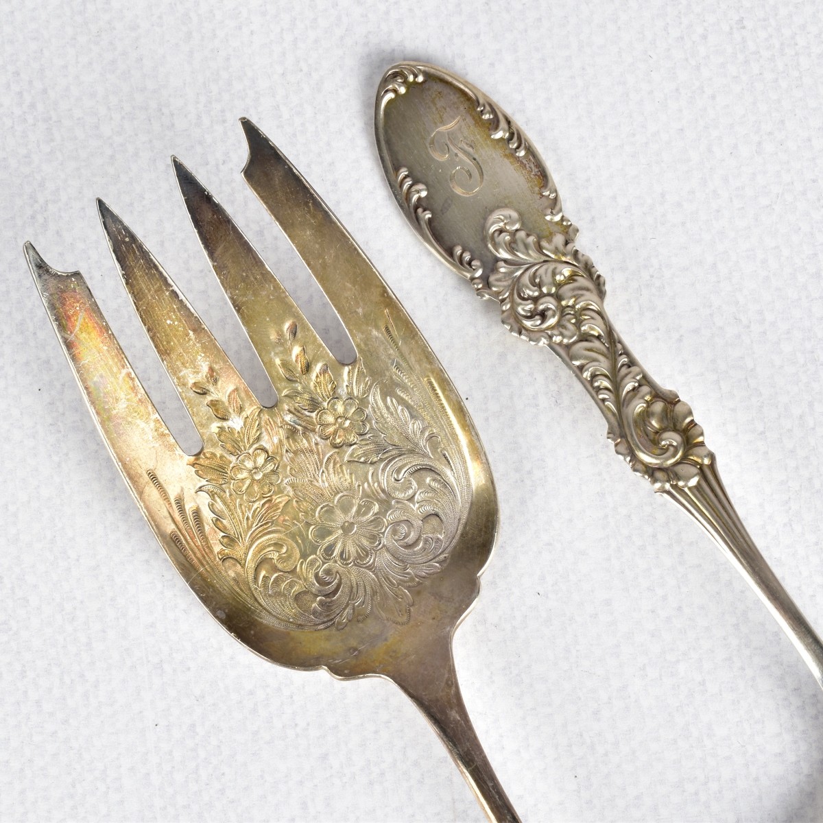 Antique Sterling Silver Serving Pieces