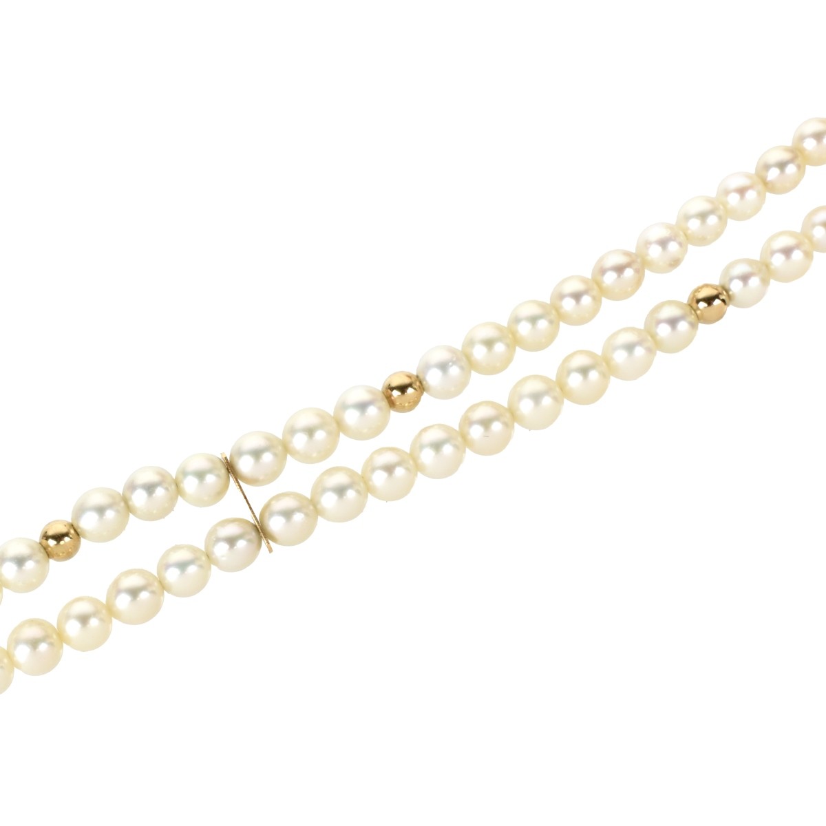 Pearl and 14K Bracelet