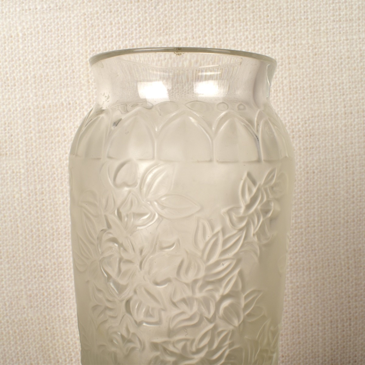 Lalique Crystal "Bougainvillea" Vase