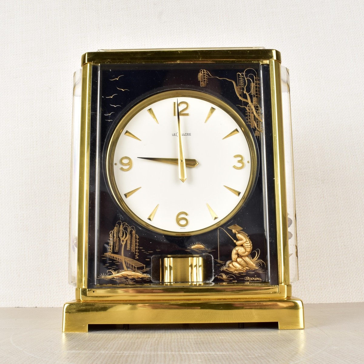 Jaeger-LeCoultre Atmos "Marina" Clock