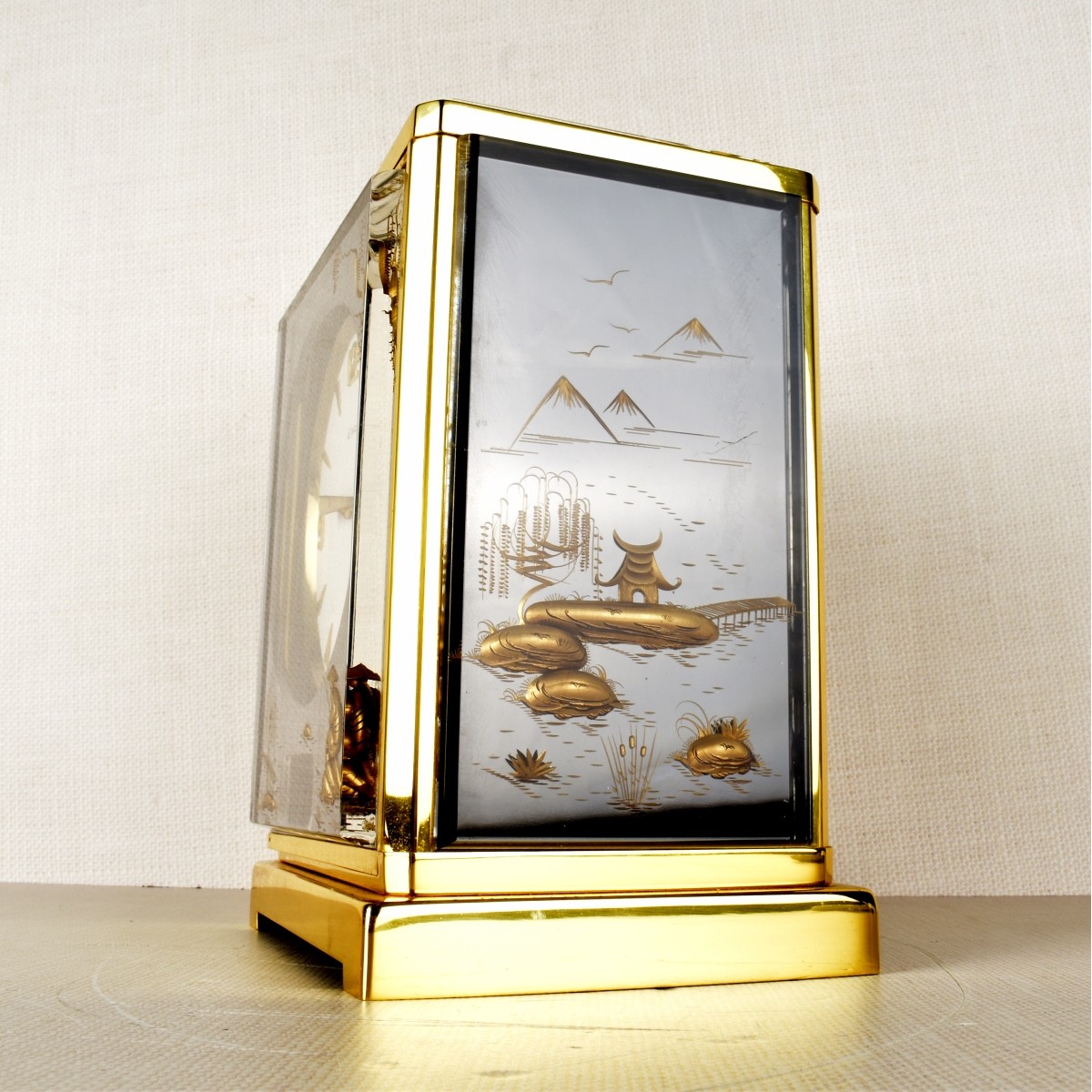 Jaeger-LeCoultre Atmos "Marina" Clock