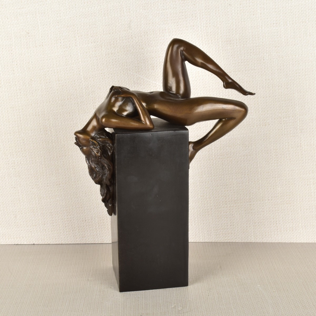 Art Nouveau Style Figure of a Reclining Nude