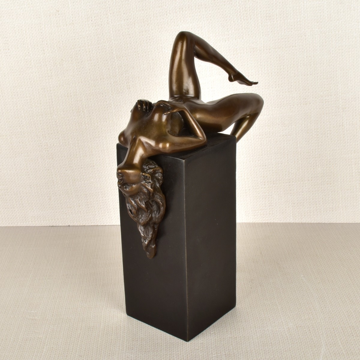 Art Nouveau Style Figure of a Reclining Nude