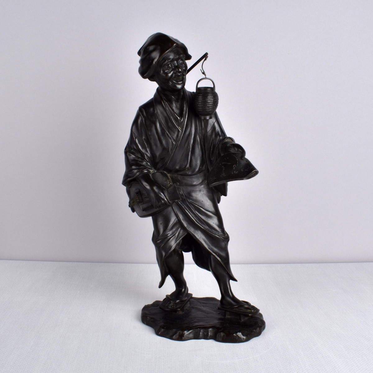 Japanese Bronze Figure