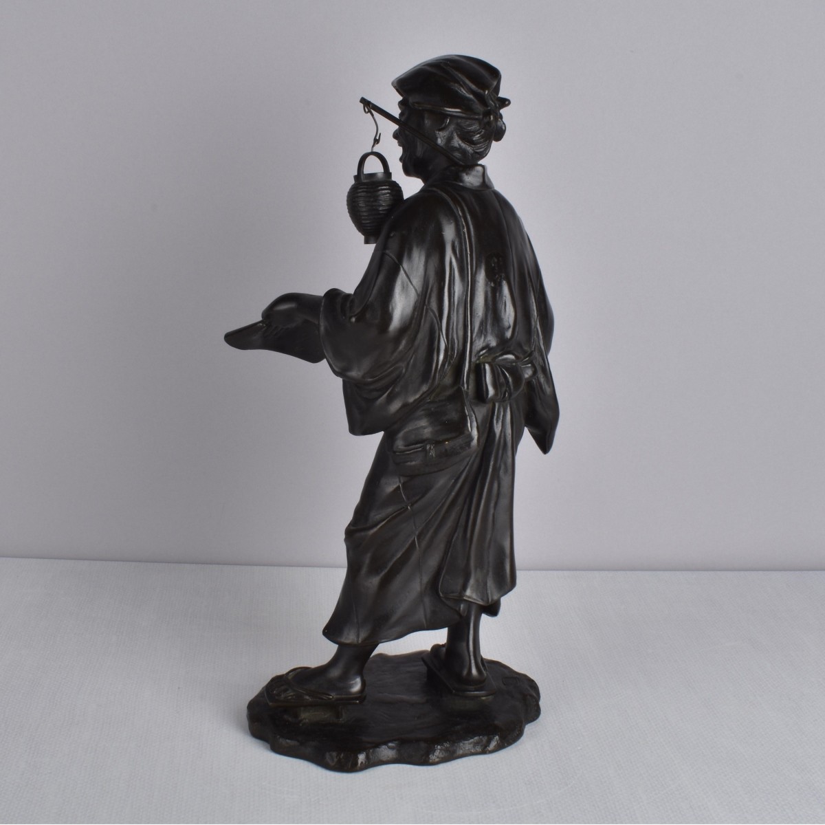 Japanese Bronze Figure