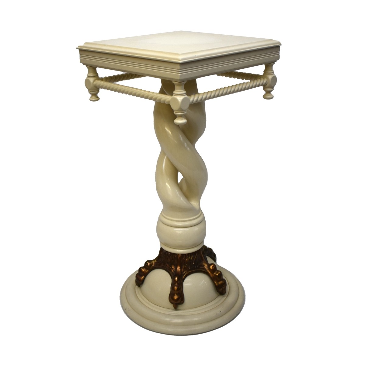 Vintage Neoclassical Style Side Table