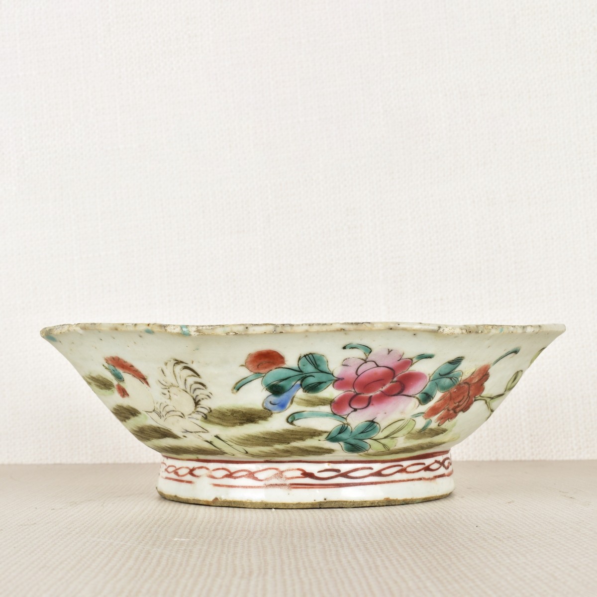 Antique Chinese Famille Rose Bowl