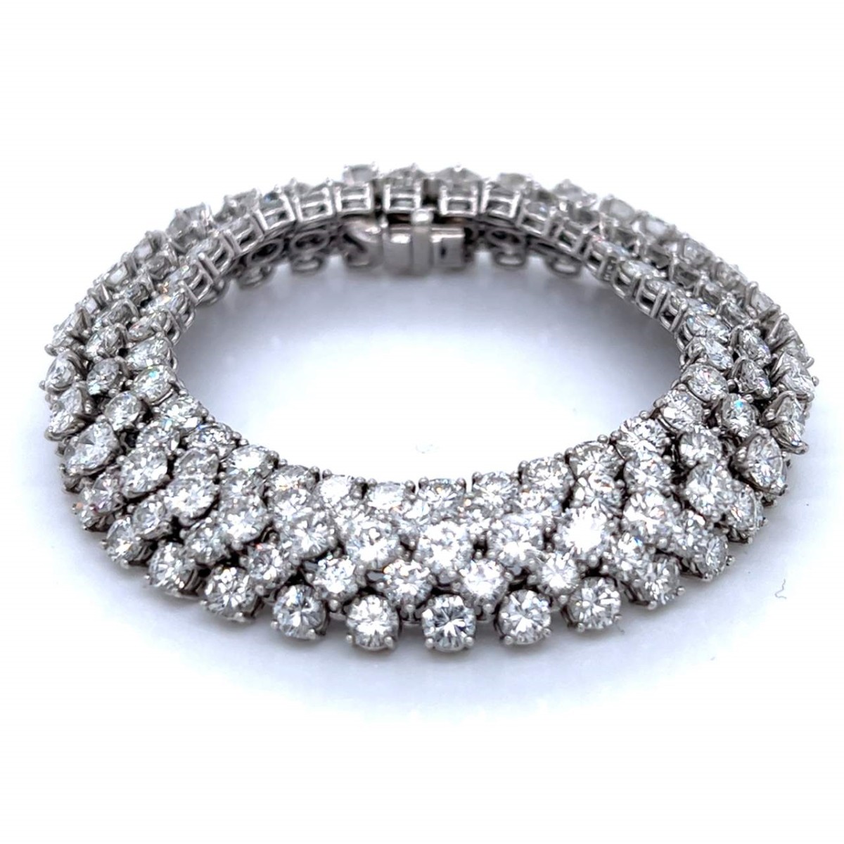 Diamond and Platinum Bracelet