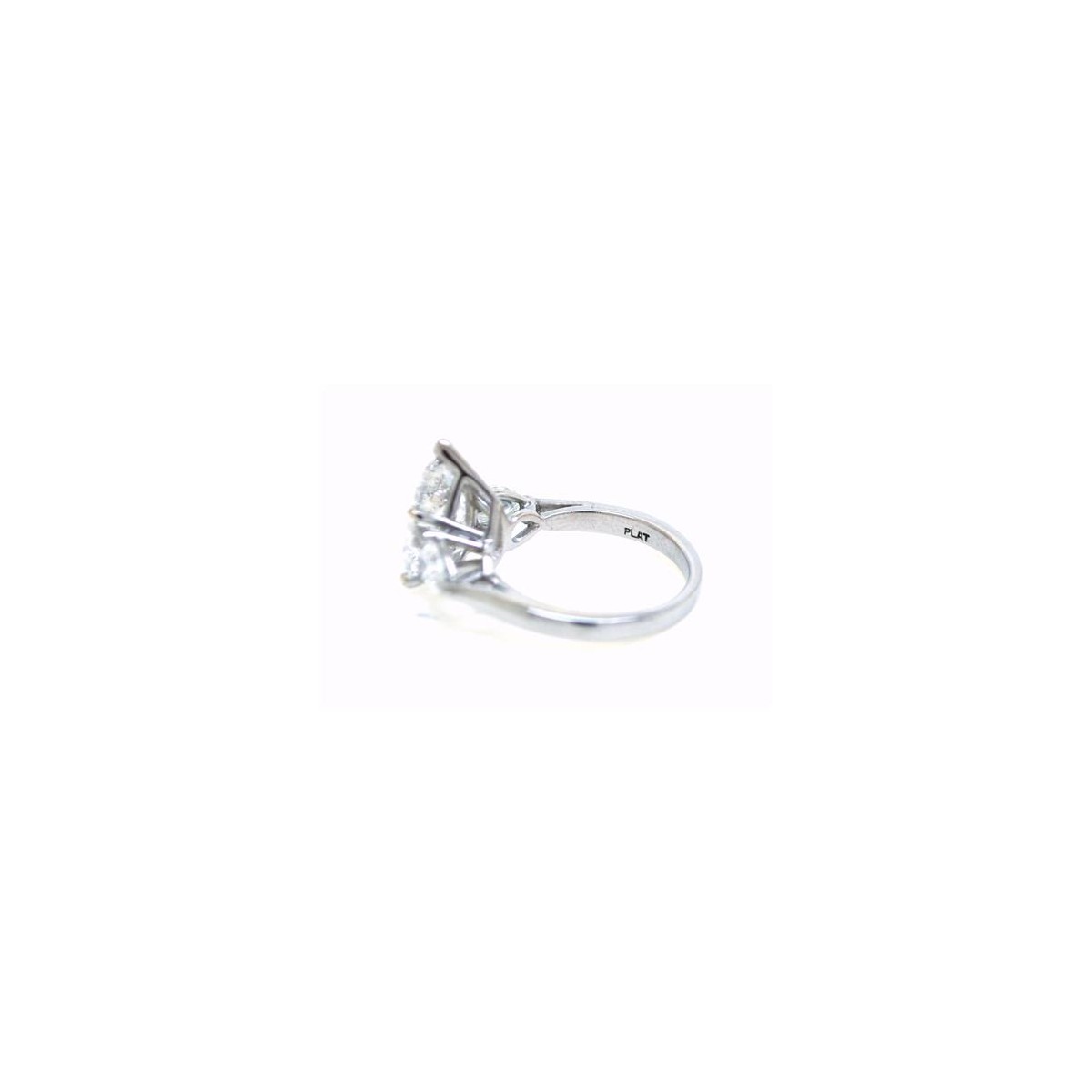 Diamond and Platinum Ring