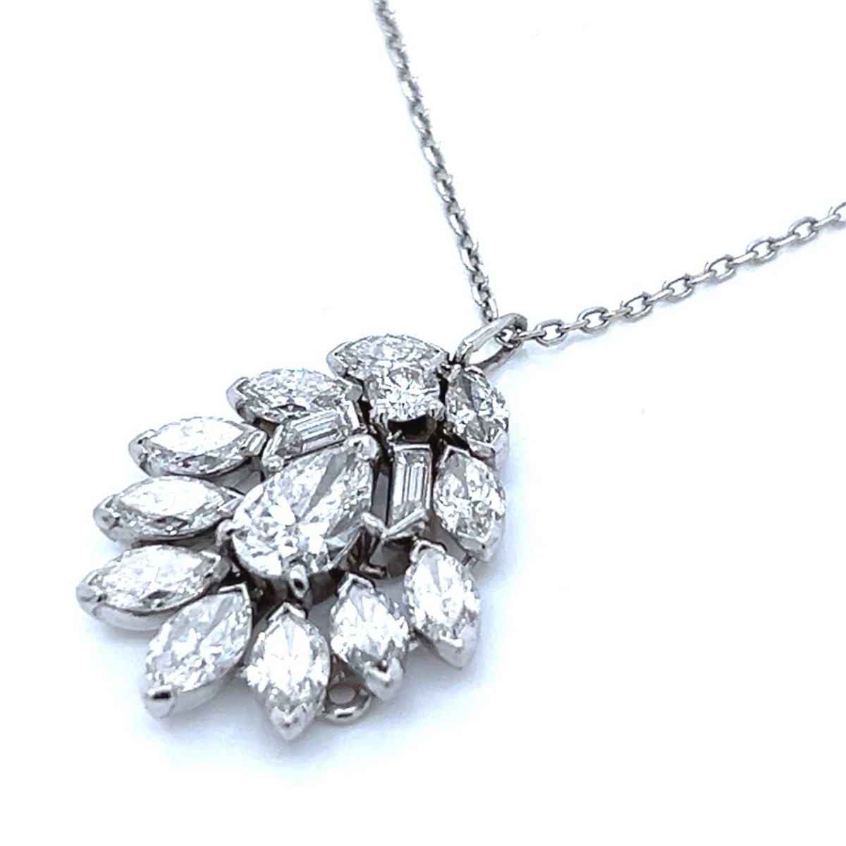 VCA Diamond and Platinum Necklace