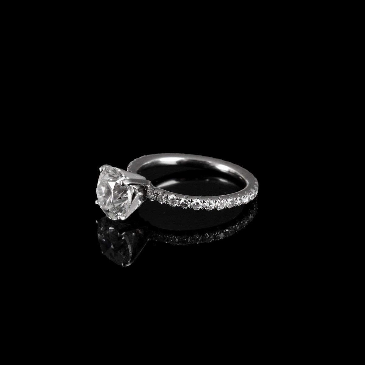 GIA Diamond and 14K Ring