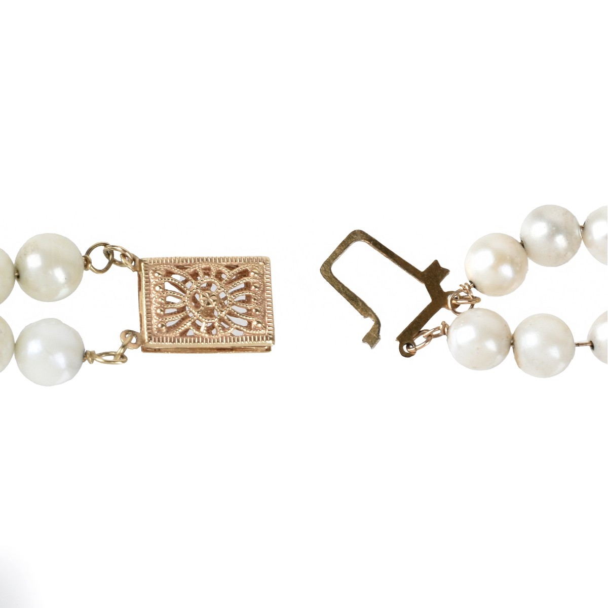 Pearl and 14K Bracelet