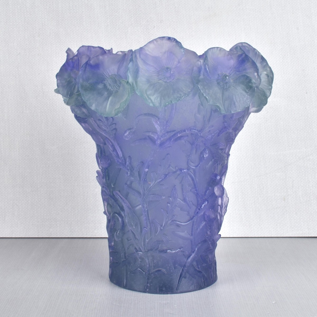 Daum Pate de Verre Vase