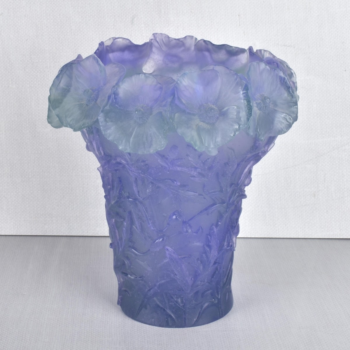 Daum Pate de Verre Vase