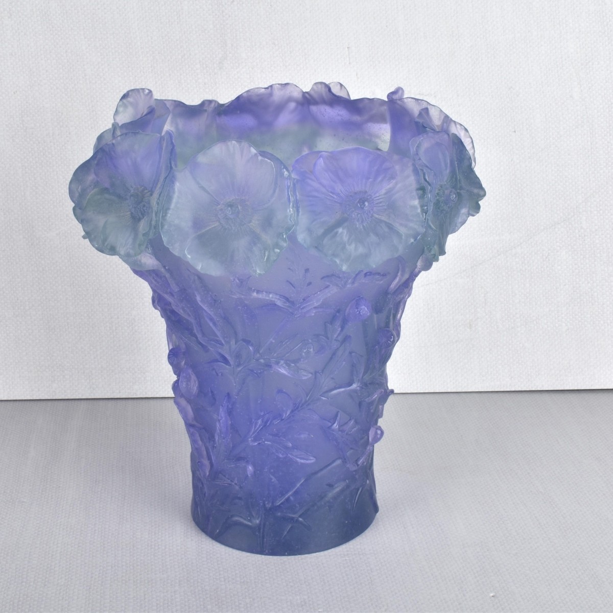 Daum Pate de Verre Vase