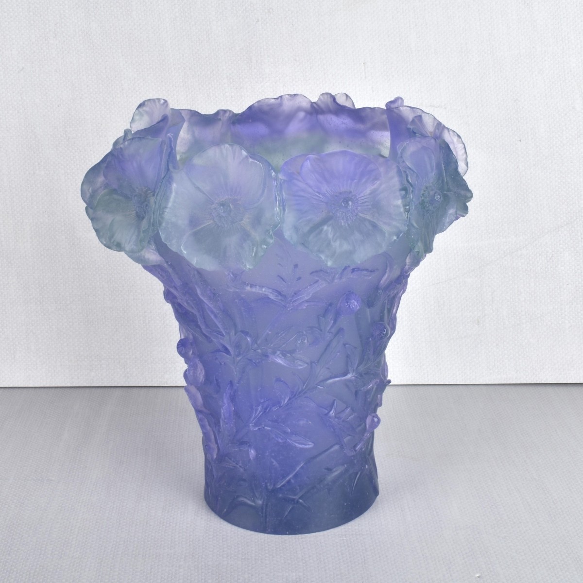 Daum Pate de Verre Vase