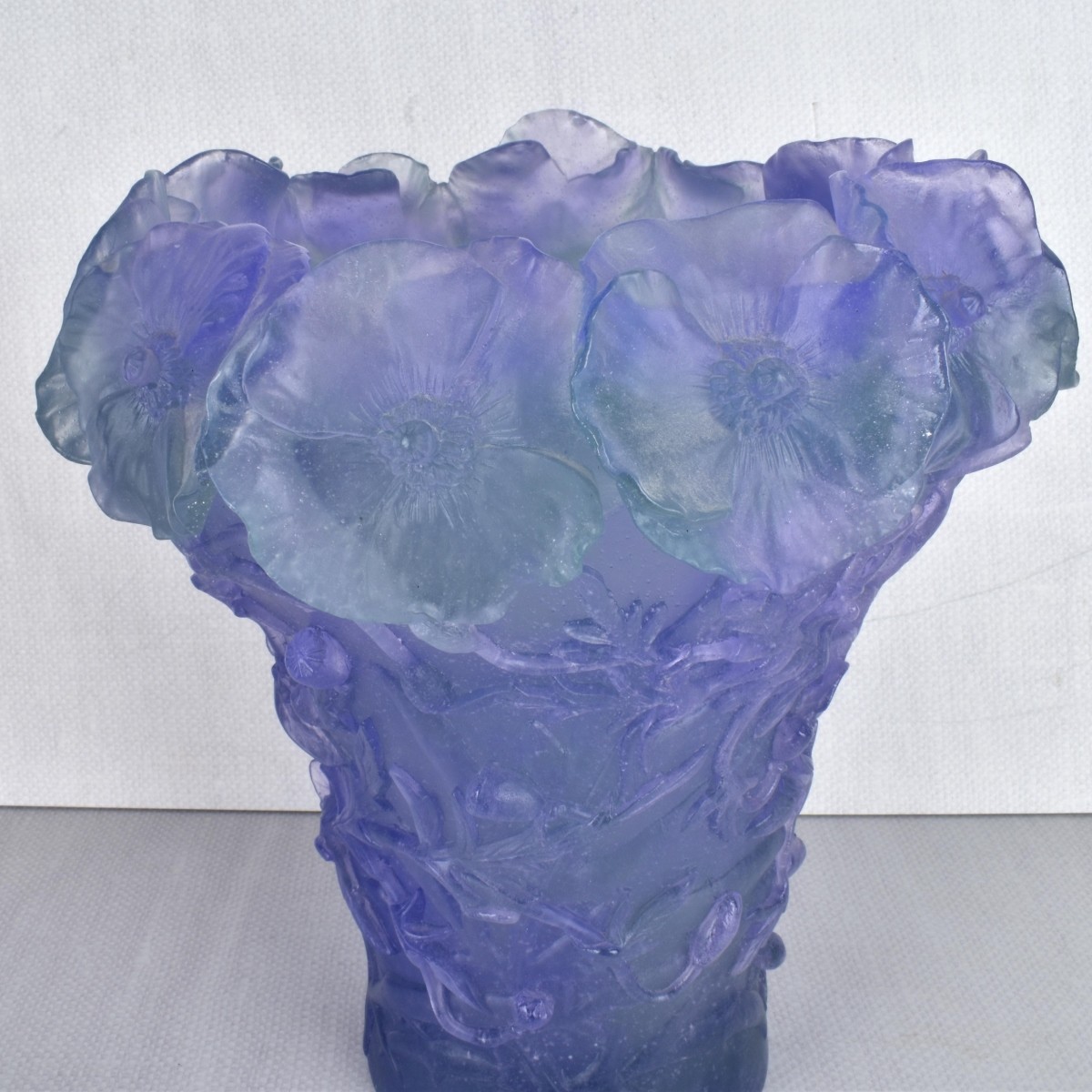 Daum Pate de Verre Vase