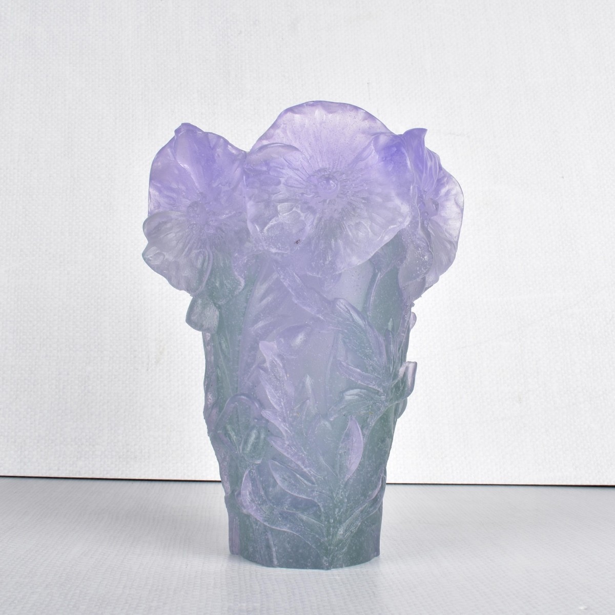 Daum Pate de Verre Vase