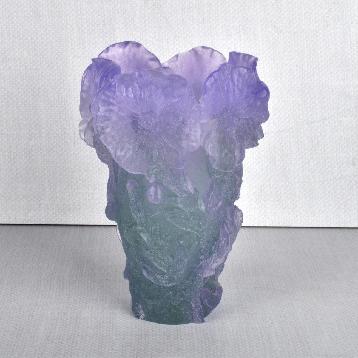 Daum Pate de Verre Vase