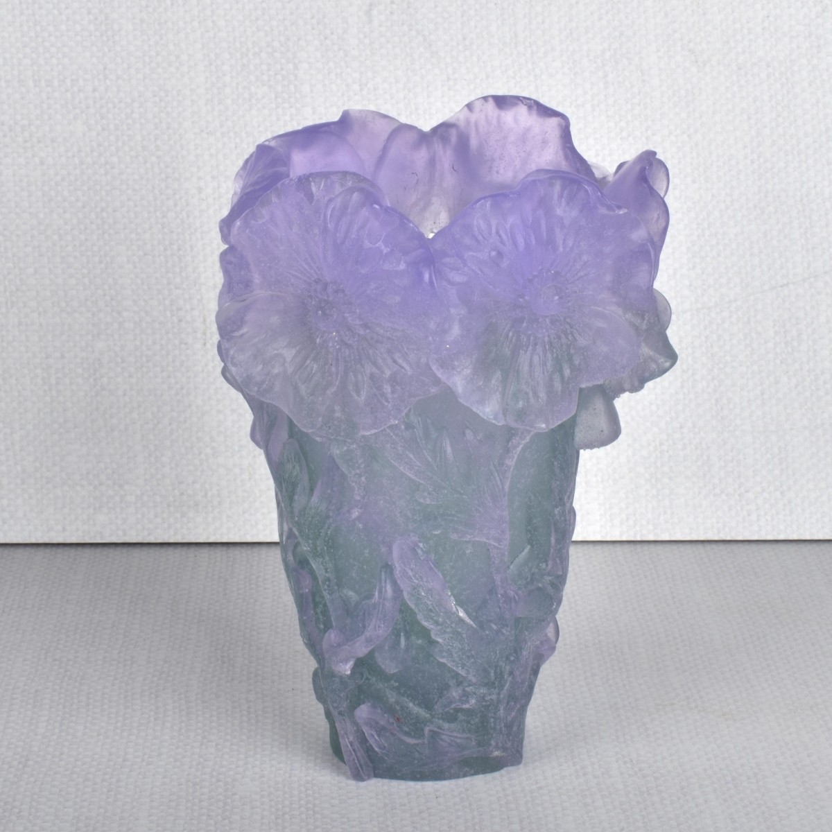 Daum Pate de Verre Vase