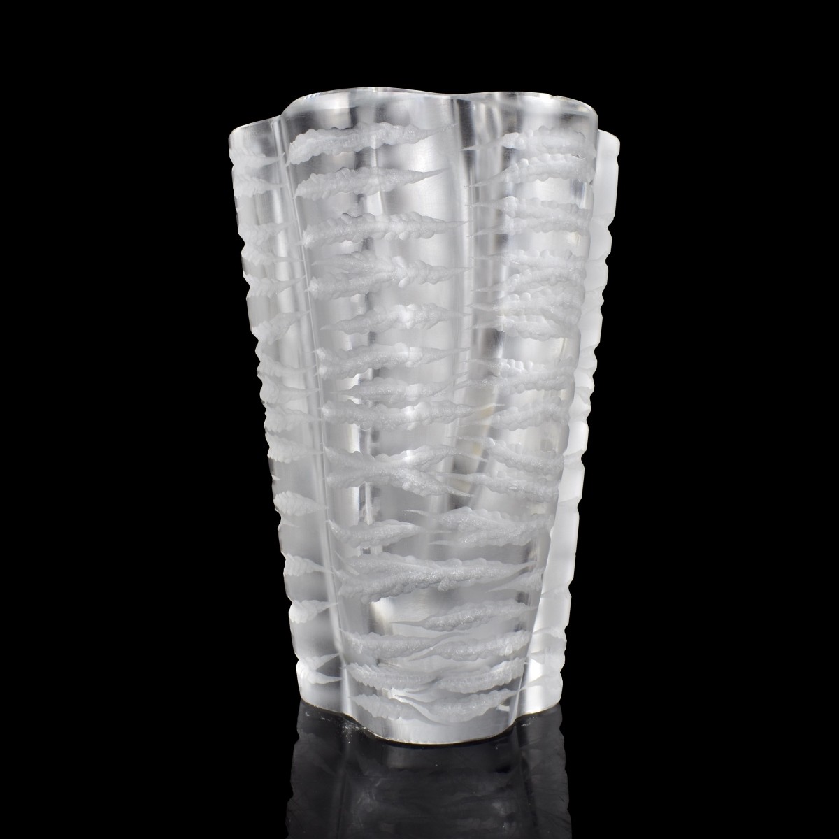 Lalique France "Grand Senlis" Vase