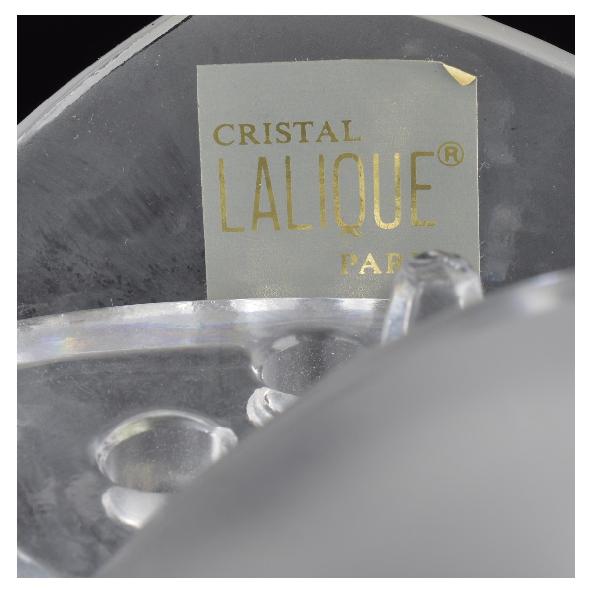 Lalique Crystal "Sylvie" Vase