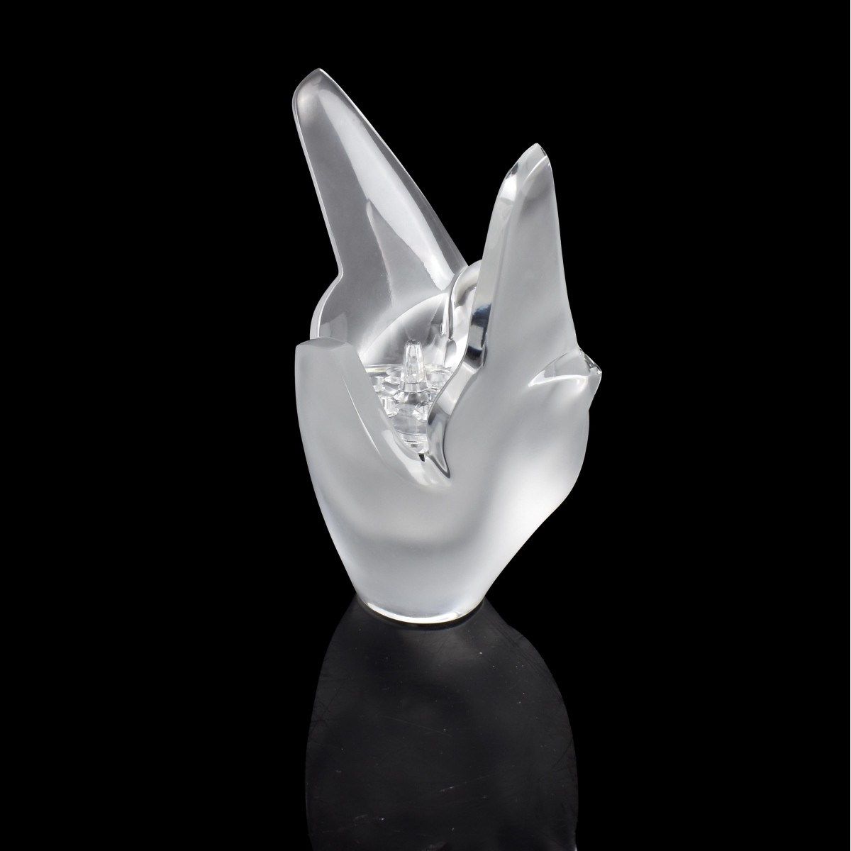 Lalique Crystal "Sylvie" Vase