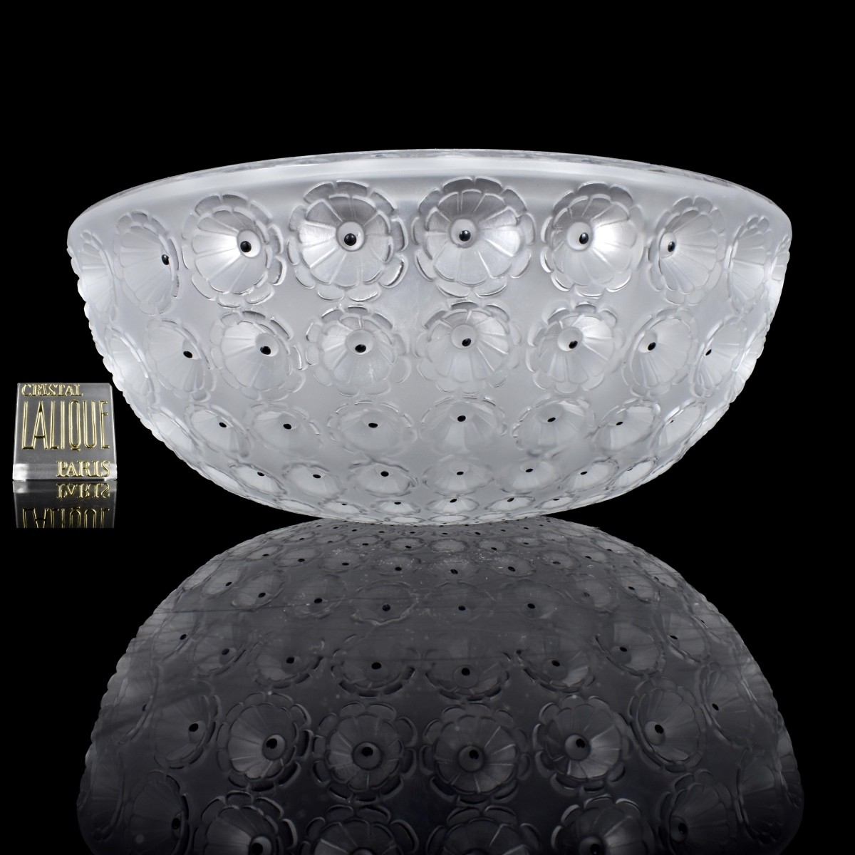 Lalique "Nemours" Crystal Bowl