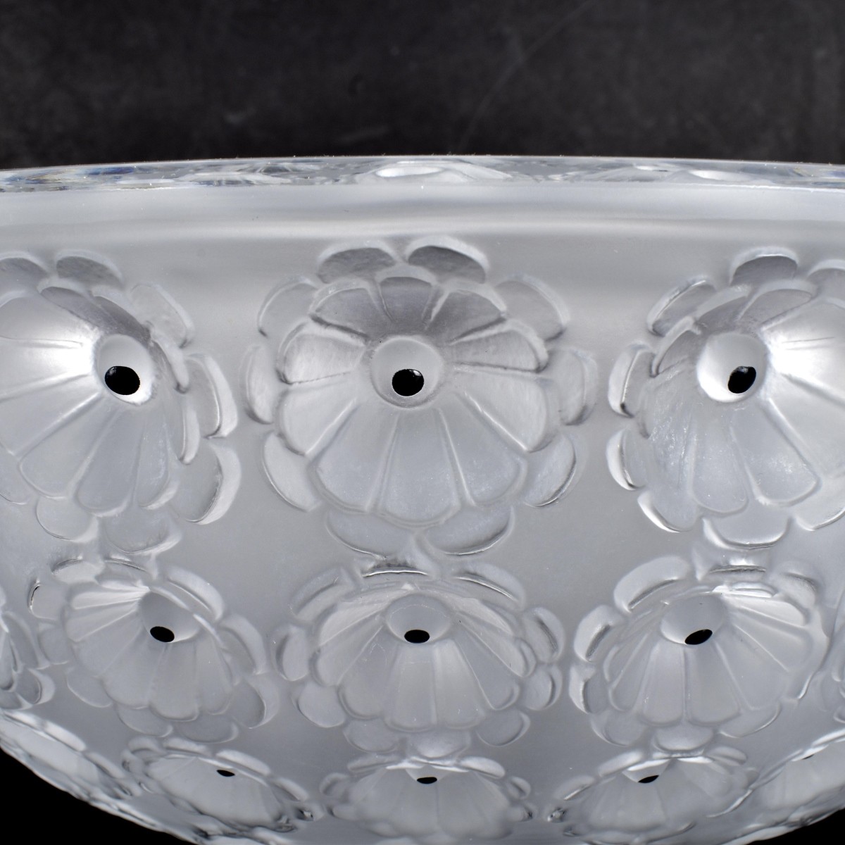 Lalique "Nemours" Crystal Bowl