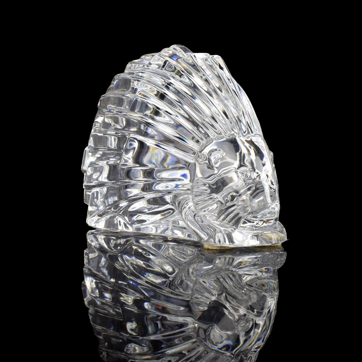 Baccarat Art Crystal Porcupine/ Hedgehog