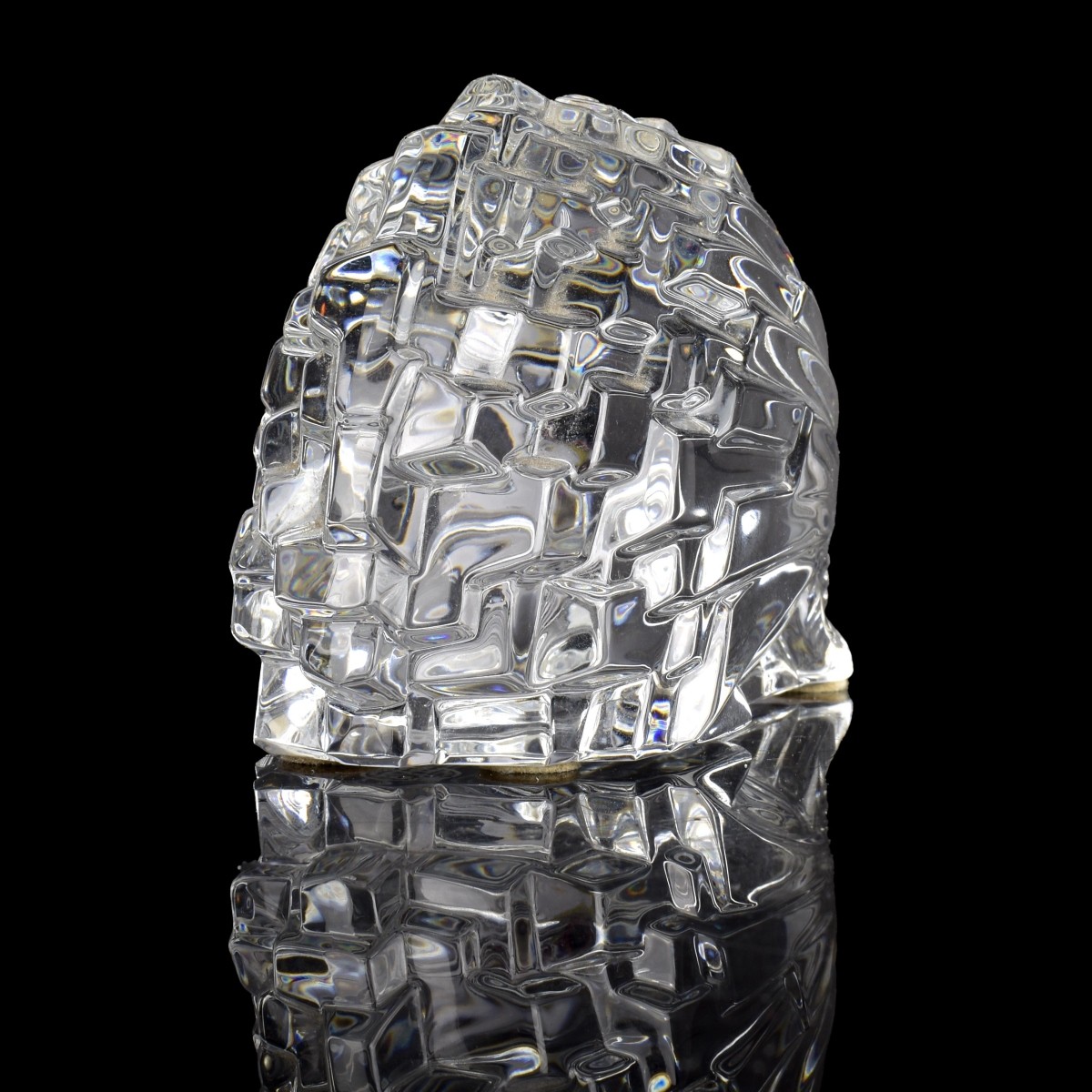 Baccarat Art Crystal Porcupine/ Hedgehog