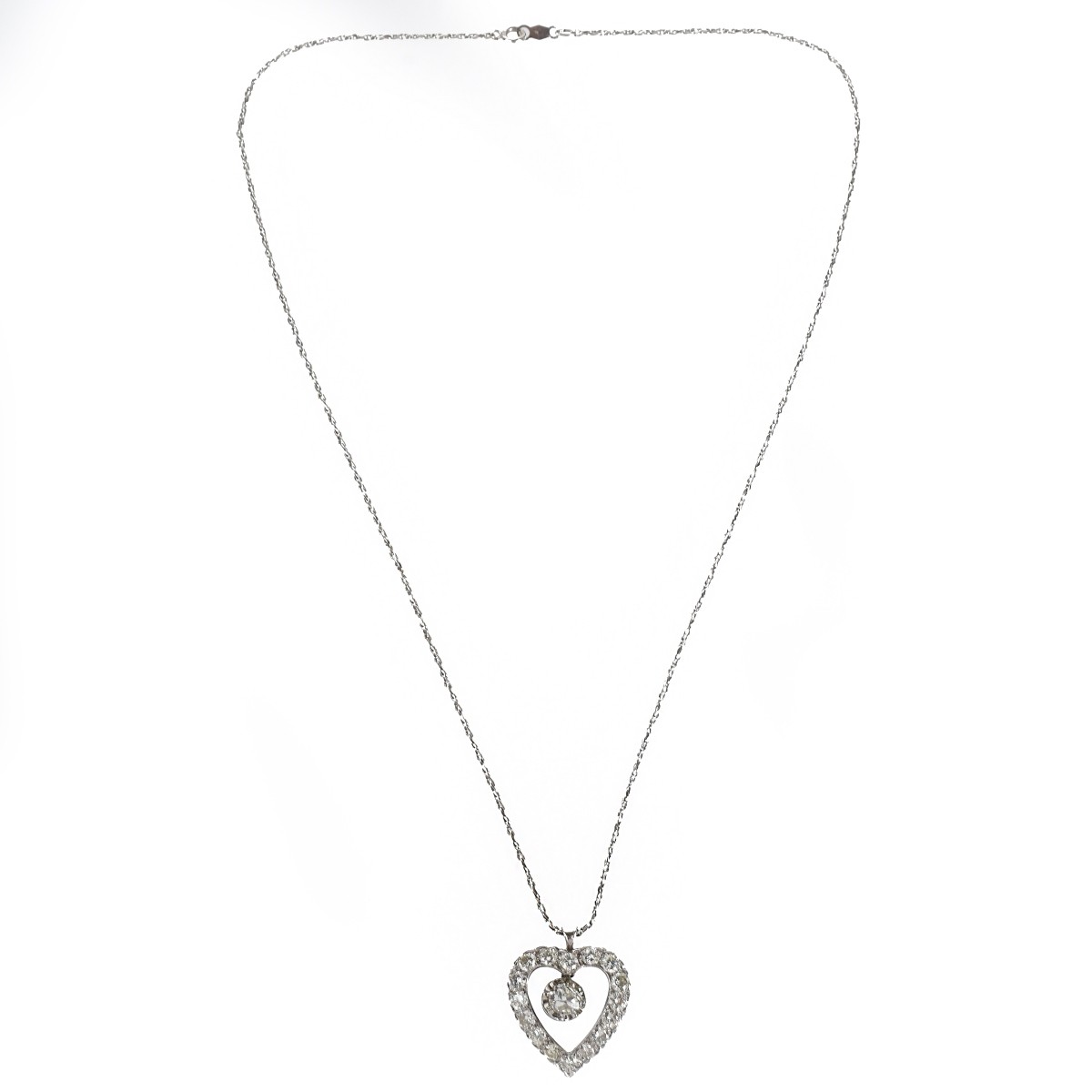 Diamond and 14K Necklace