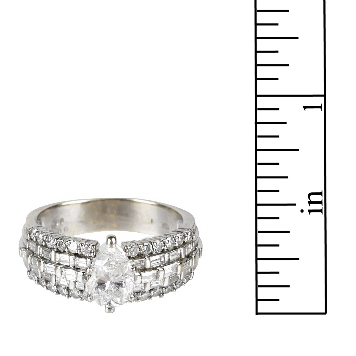 Diamond and 18K Ring