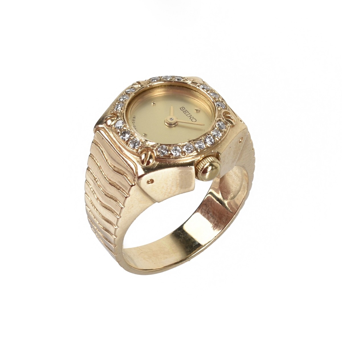 Seiko 14K Watch Ring