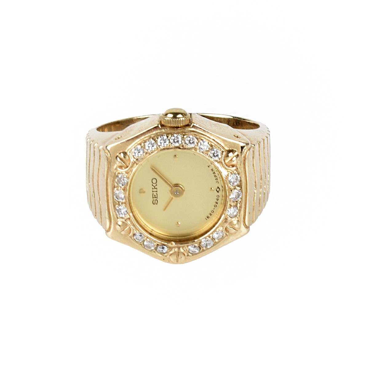 Seiko 14K Watch Ring