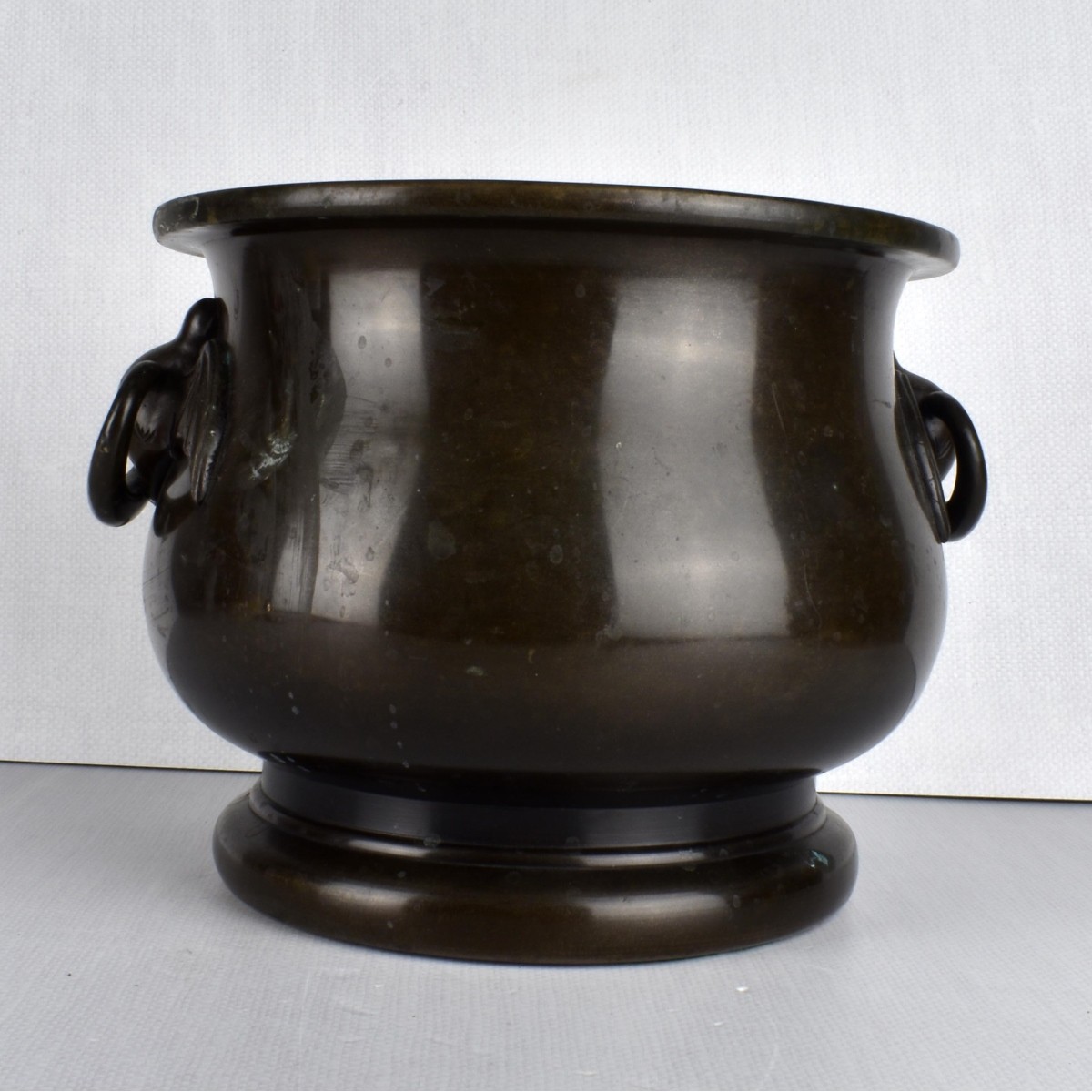 Antique Japanese Bronze Planter