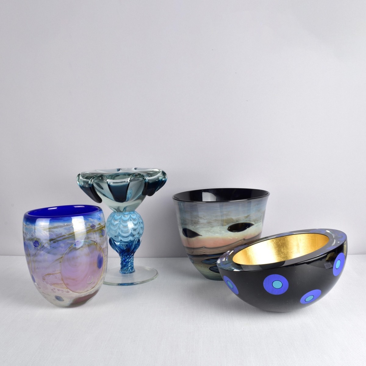 Modern Art Glass Vessels