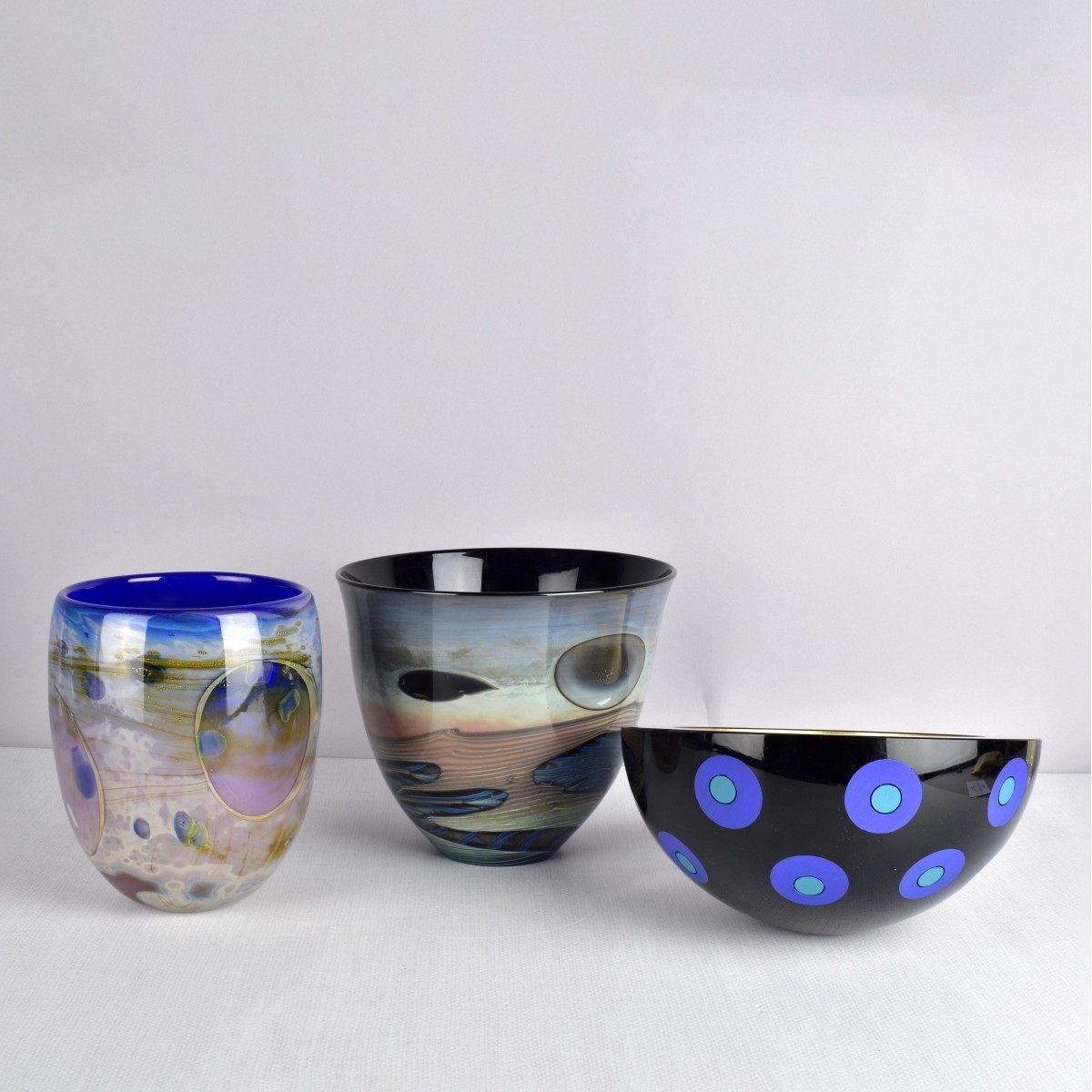 Modern Art Glass Vessels