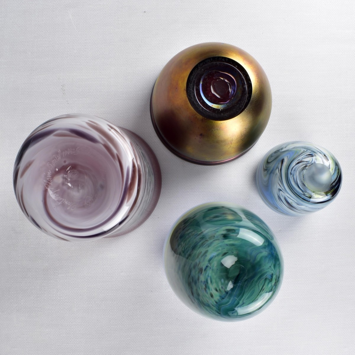 Collection Modern Hand Blown Art Glass