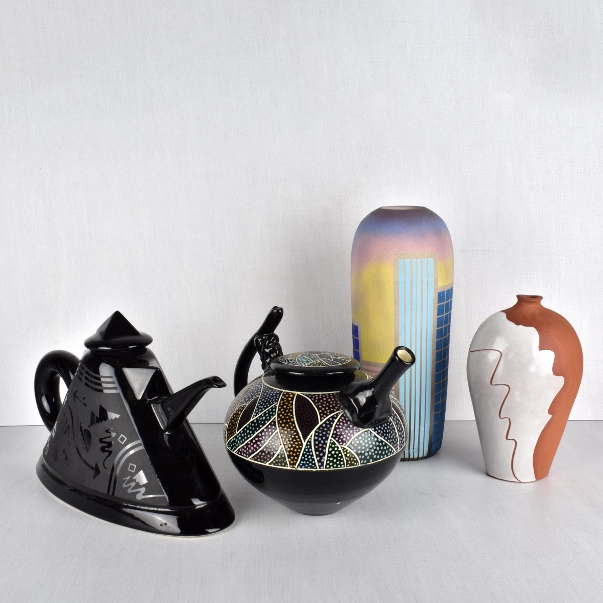 Collection of Modern Art Pottery